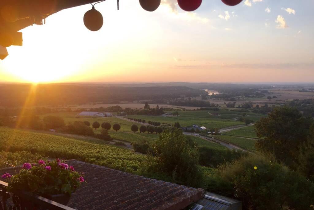 Vue Panoramique Sur Le Vignoble Apartment Сансер Екстериор снимка